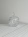 Antique glass candy box
