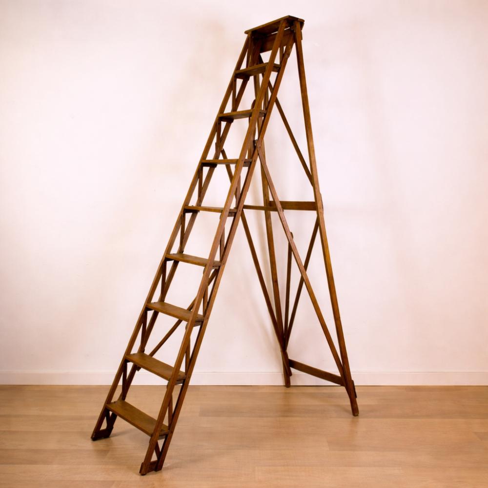 Antique Spanish Wooden Ladder