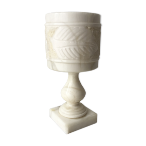 lampe à poser en albâtre