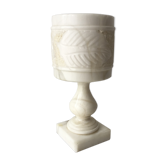 Lampe à poser en albâtre