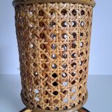 Bamboo bedside lamp and canning