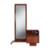 Art Deco Dressing Mirror by De Coene in Walnut Veneer, Belgium 1930s