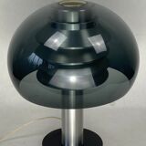 Space age aluminum mushroom dome lamp by Hans Agne Jakobsson for Markaryd, Sweden 1960s