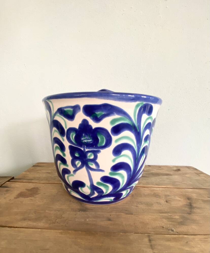 Iberian ceramic planter