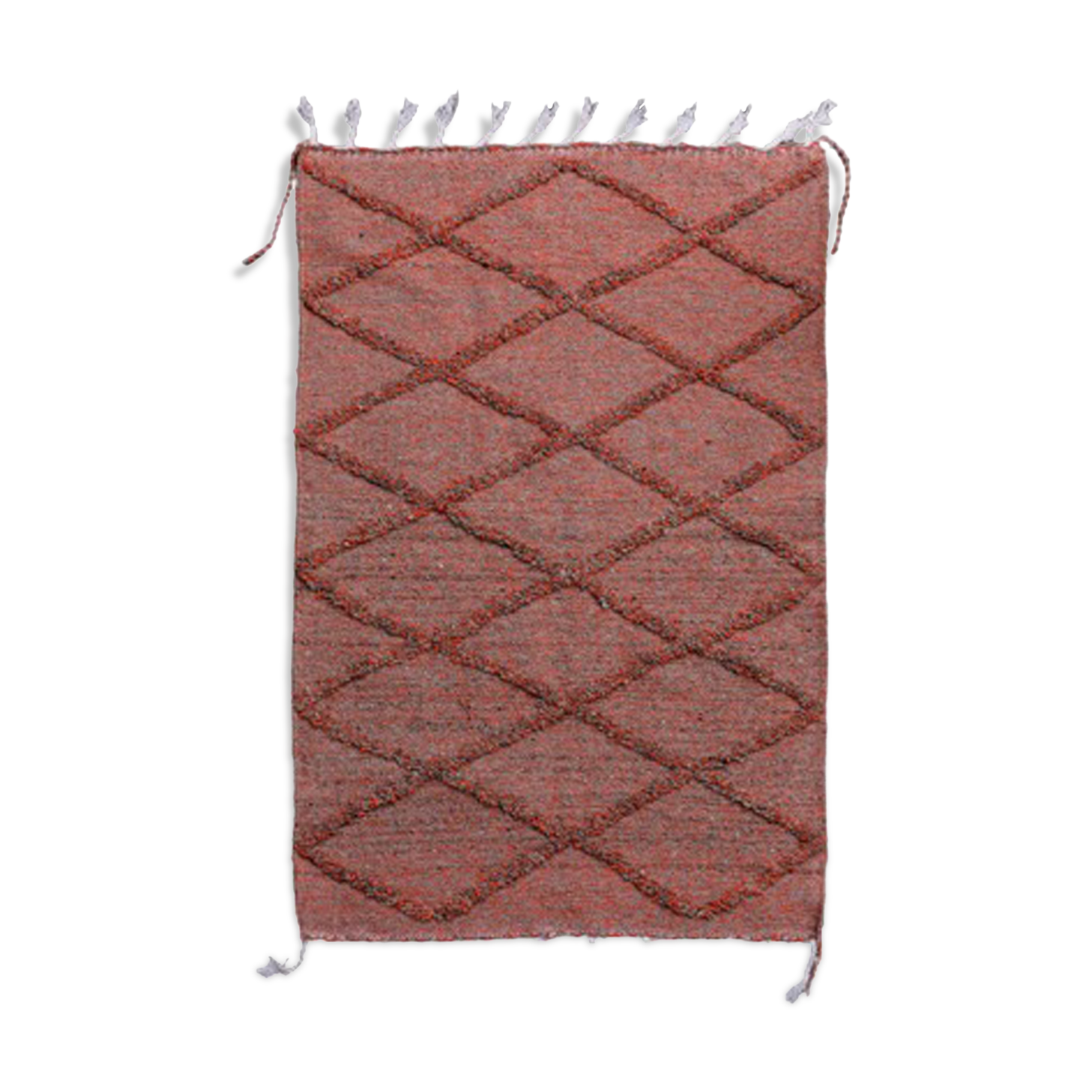 Berber carpet terracota 102x155 cm