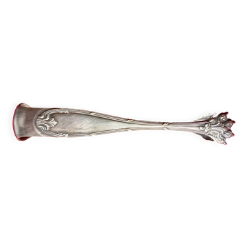 Pince a sucre en metal argente style louis xv griffes de lion