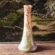Vase soliflore en verre émaillé, Legras