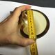 Empty pocket pocket glass Murano smoked yellow flavio poli art deco modernist