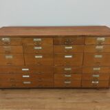 Craft furniture, drawer counter, oak