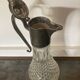 Glass and Silver Jug