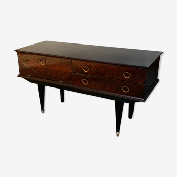 50's mahogany enfilade