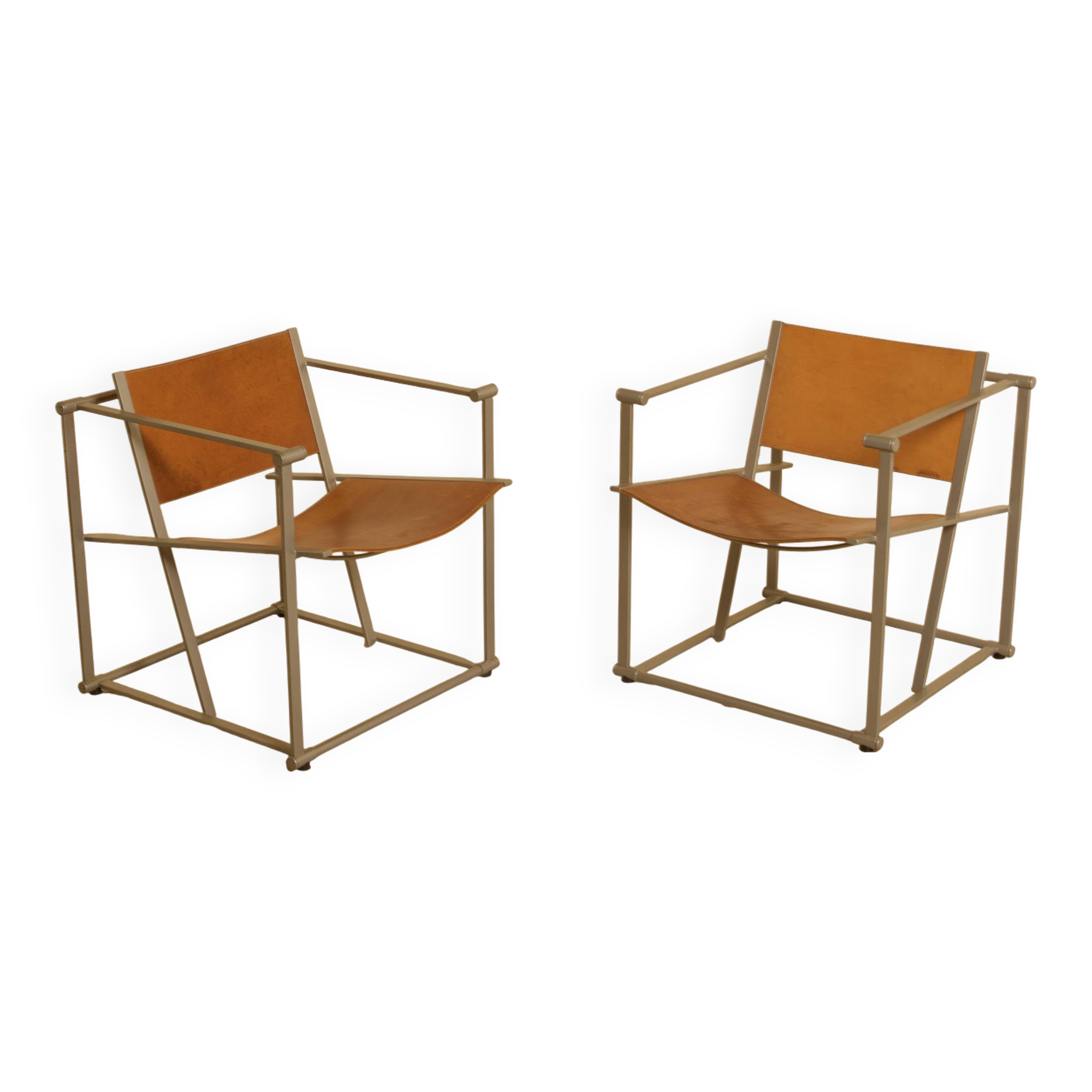 Pair of "FM62" armchairs by Radboud van Beekum for Pastoe 80's