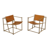 Paire de fauteuils "FM62" par Radboud van Beekum pour Pastoe 80's