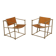 Pair of "FM62" armchairs by Radboud van Beekum for Pastoe 80's