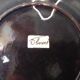 Assiette thoune faience suisse emaux  decor paysage debut 20 eme