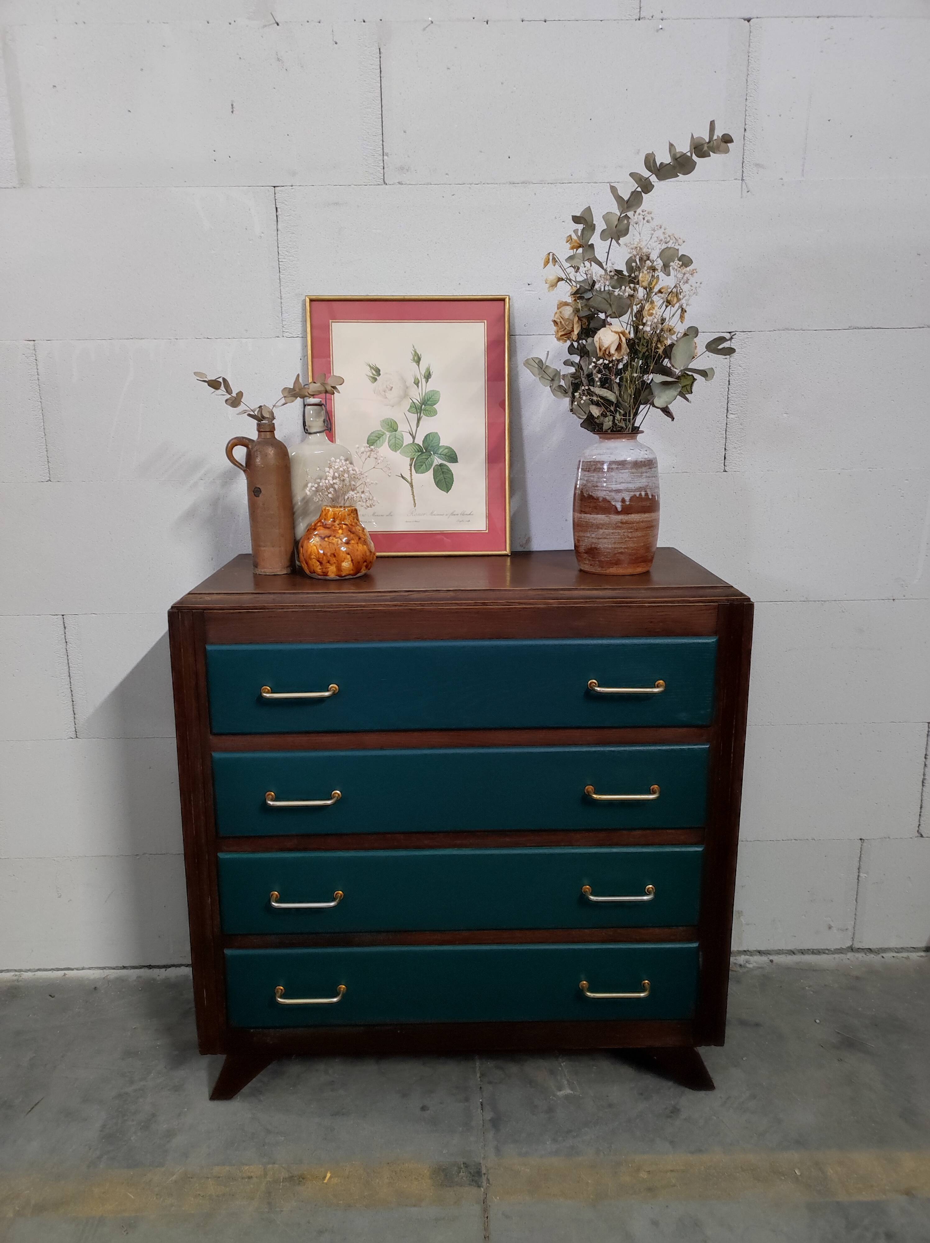 Restyled vintage dresser