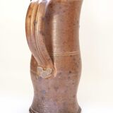 Old stoneware pitcher