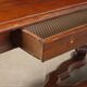 Antique poplar desk with a small drawer, Italy, early 20th century.
