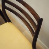 Set of six mahogany chairs, Danish design, 1960s, designer: Niels Otto Møll