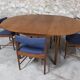 Set dining table 4 chairs by publisher McIntosh