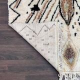 Carpet Azilal Berber Brown 140x265 cm
