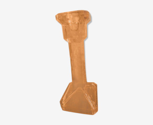 Bougeoir en verre