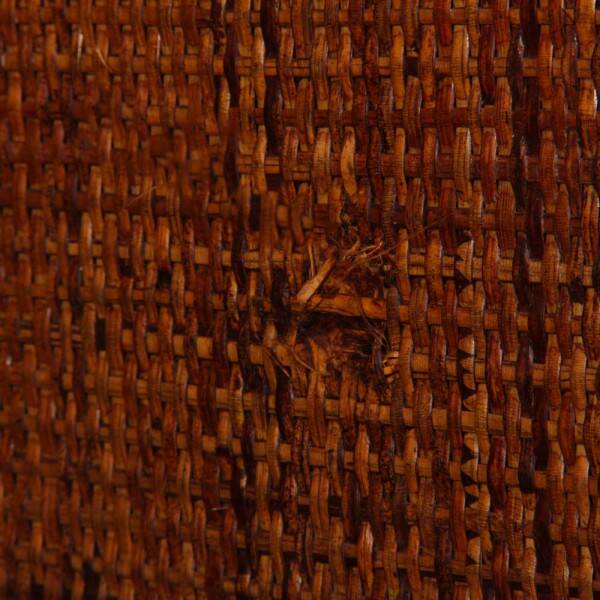 Vintage wicker, bamboo and brass desk by Dal Vera, 1970s