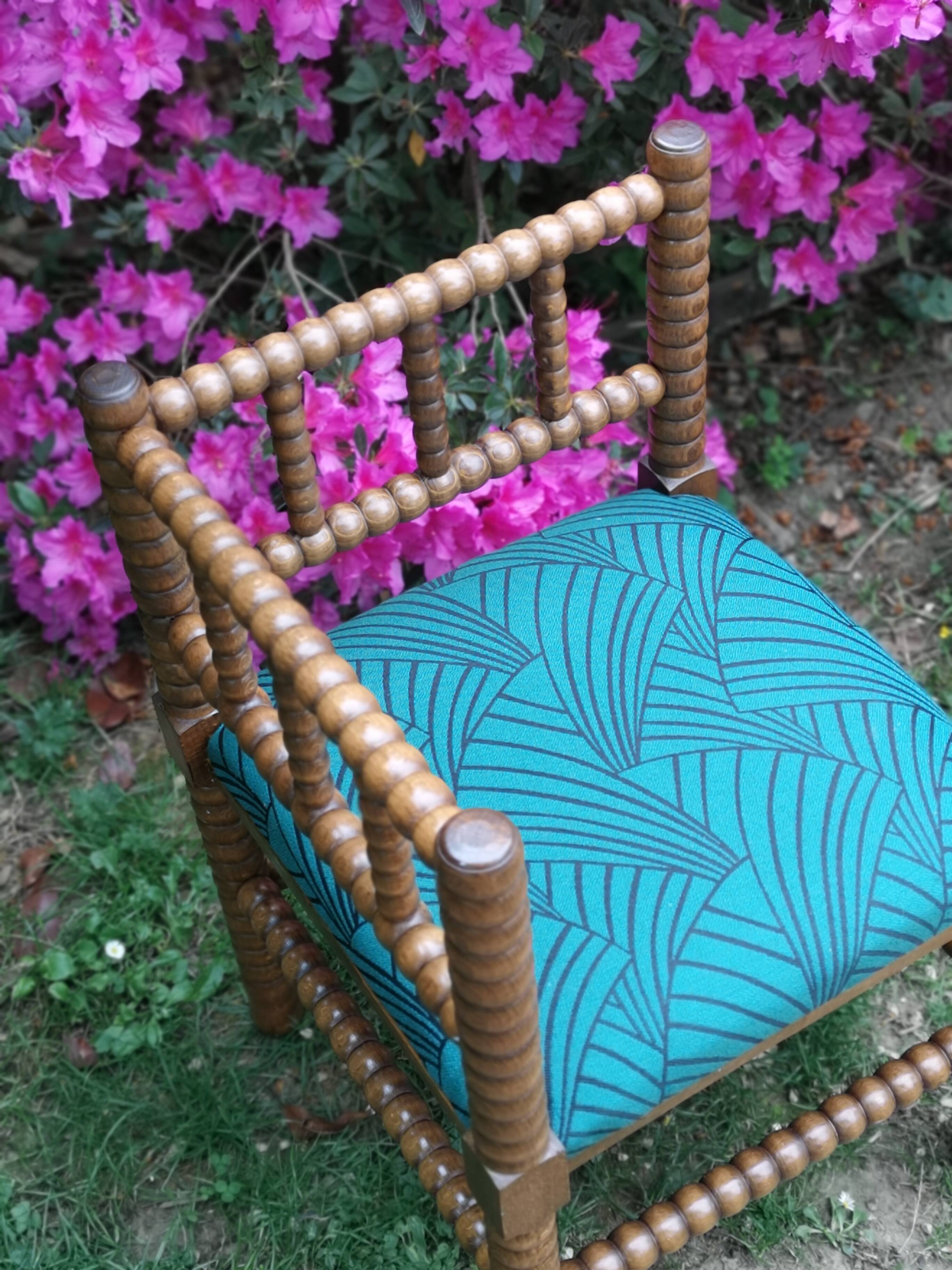 Pair of small fireside chairs