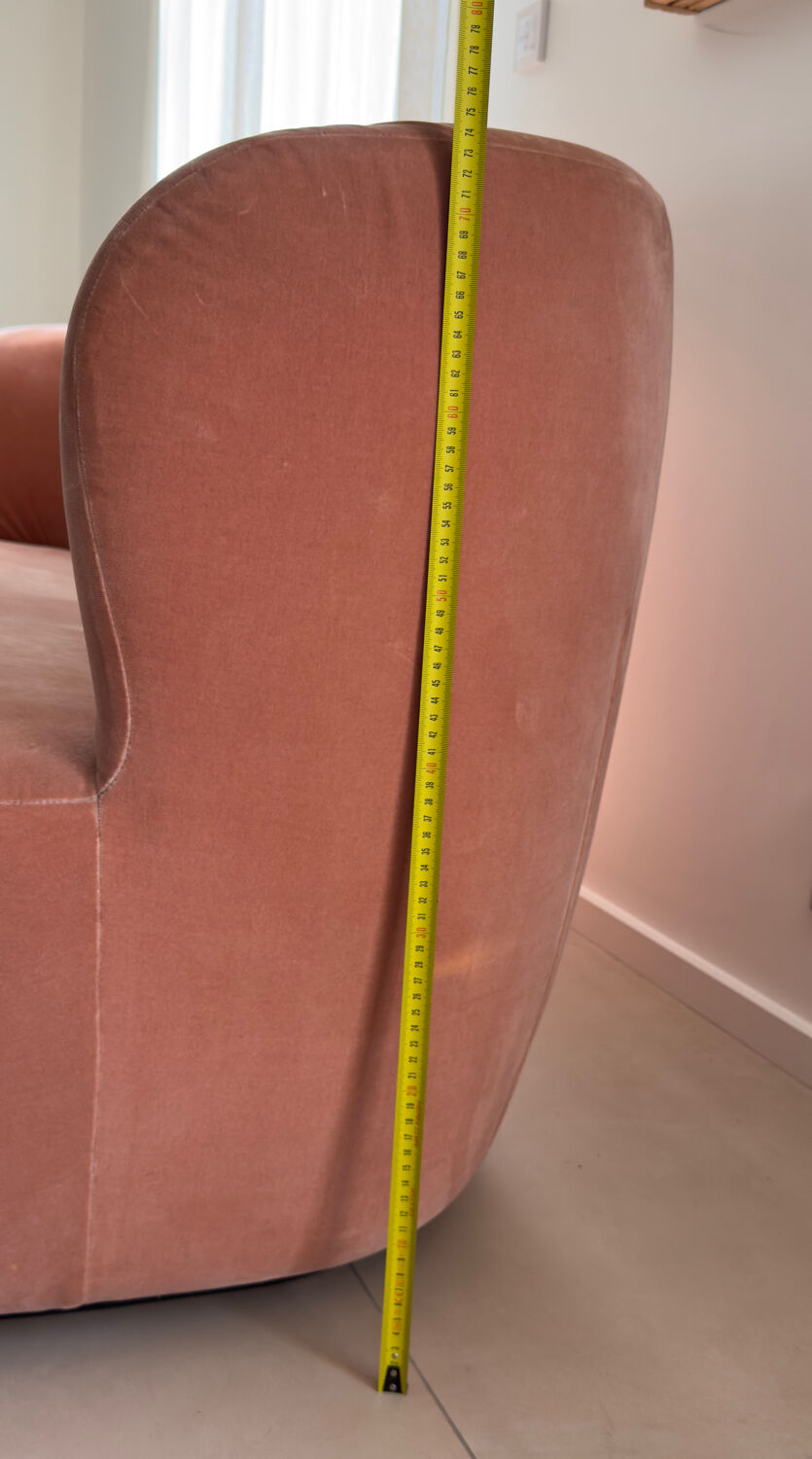 Canapé 3 places en velours GUBI