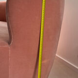 Canapé 3 places en velours GUBI