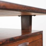 Mid-Century Freestanding Rosewood Desk by Kai Kristiansen for Feldballes Møbelfabrik, 1960s
