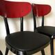 4 chairs Bistro Baumann vintage years 50