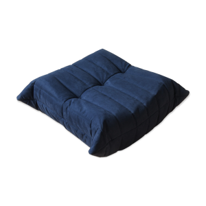 Ottoman Togo en microfibre - bleu