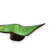 Ceramidi cup in varnished ceramic green and black mordorée