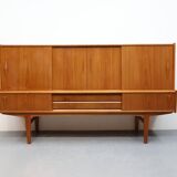 Vintage wandmeubel Deens Teak