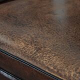 Set of 4 beautiful sheepskin dining chairs with character