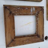 3 19th century gilded frames Wood and Stuk