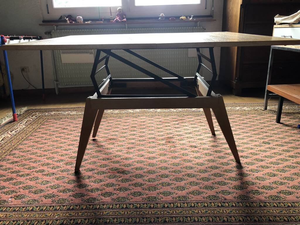 Vintage 60s transformable table