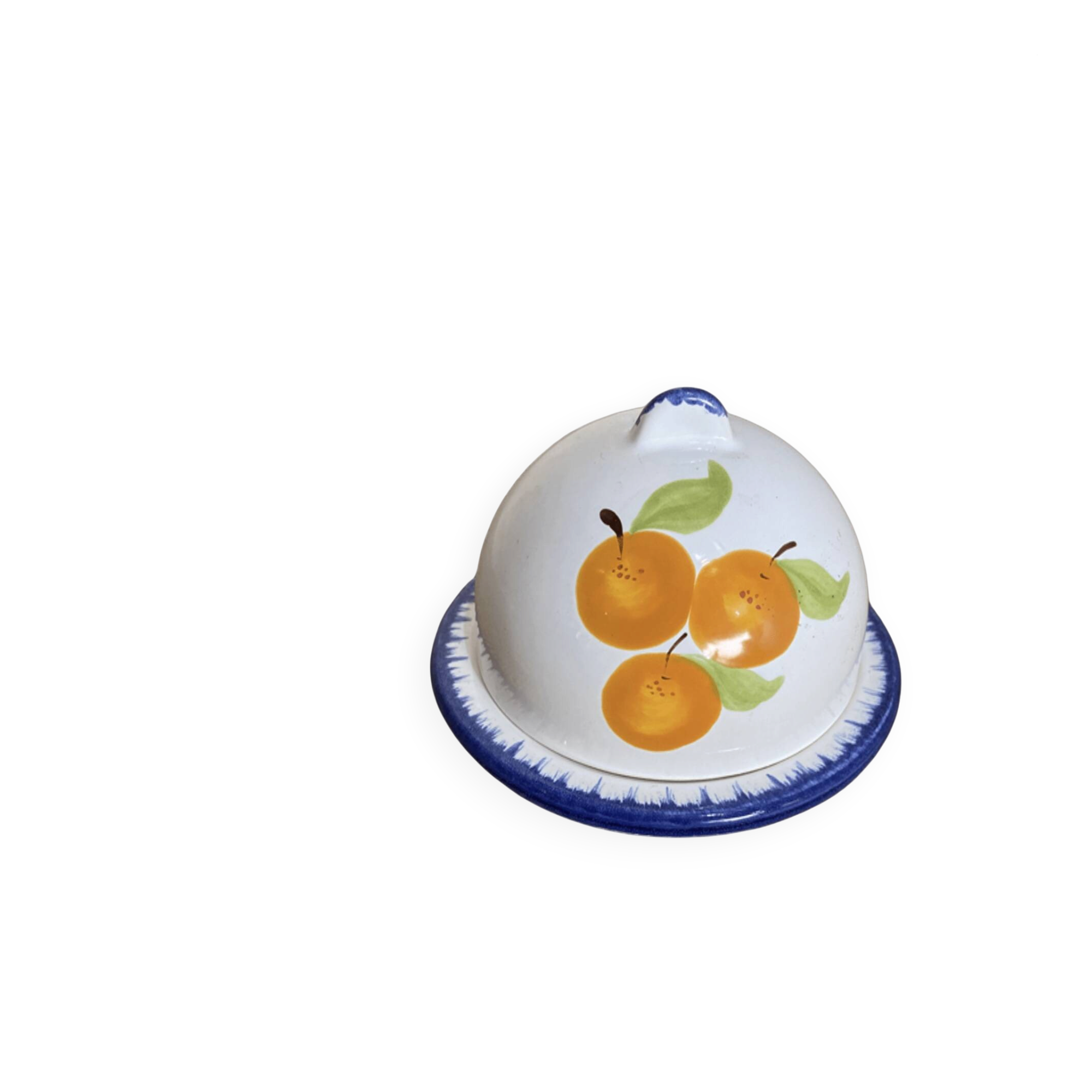Mini individual butter dish Niderviller – French earthenware