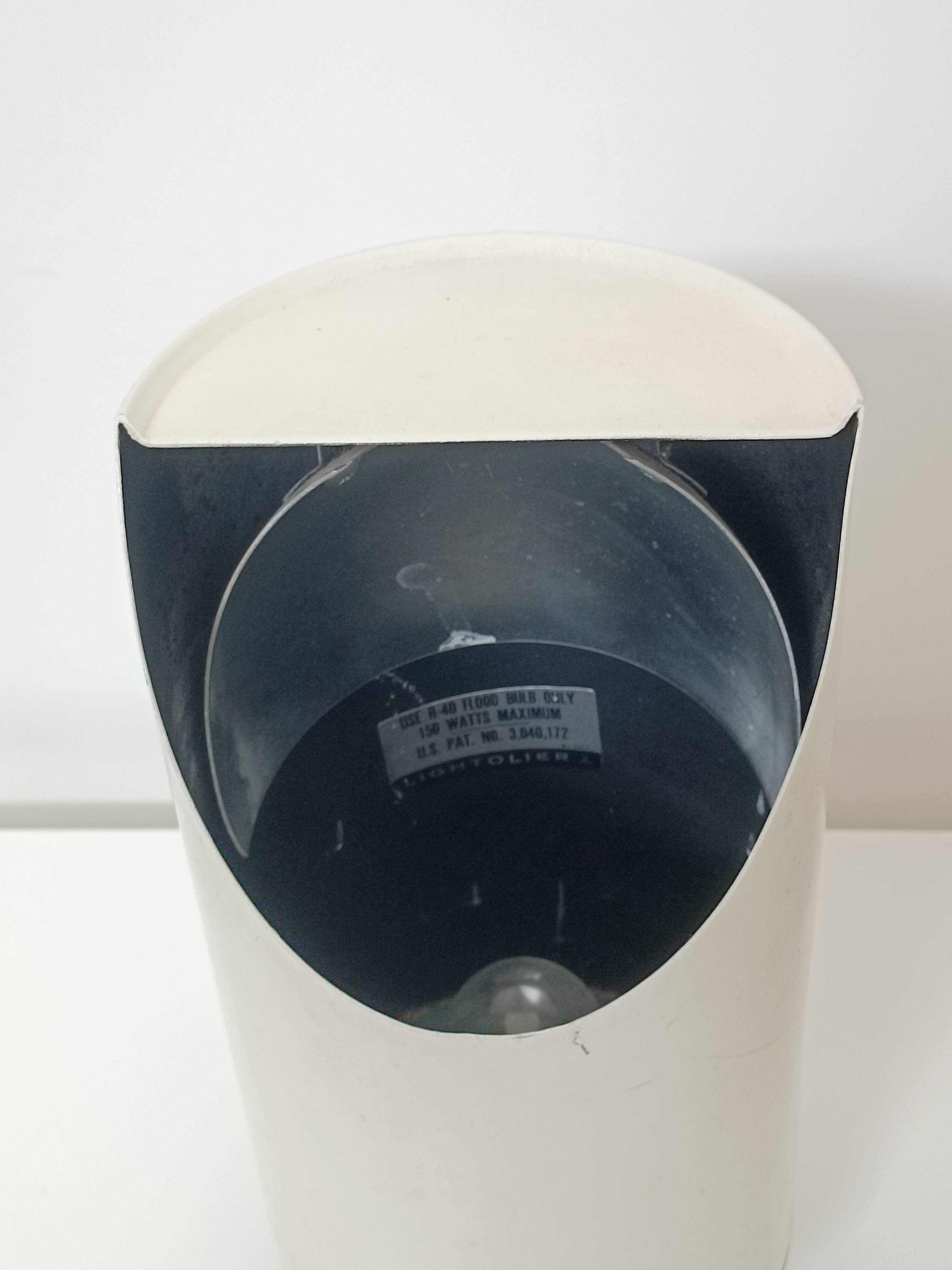 Minimalist lamp by G. Thurston for Lightolier USA 1960s