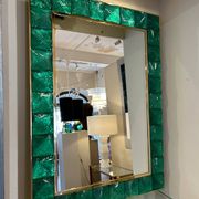 Murano mirror, cut glass, 20th century