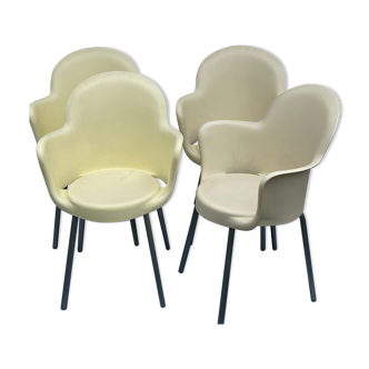 4 chaises Marcelo Ziliani pour Sintesi