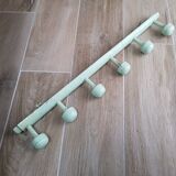 Peg wooden, 5 heads, mint