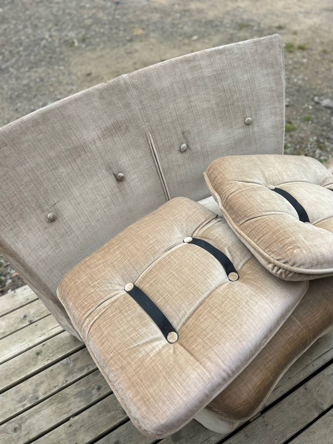 Vintage modular sofa from the 1970s