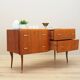 Mahogany chest of drawers, Italian design, 1960s, production: Italy