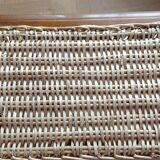 Wicker suitcase