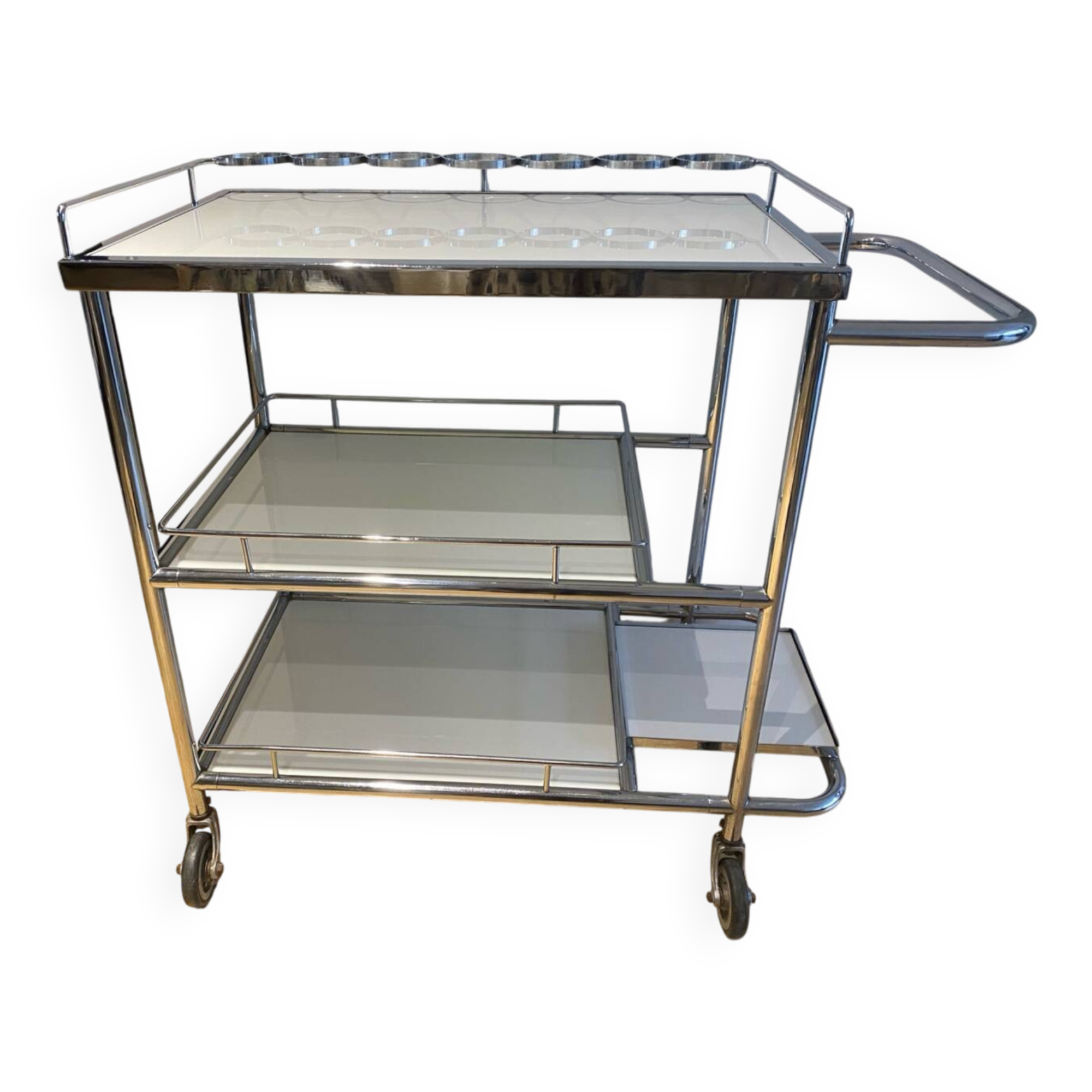 Vintage dessert trolley