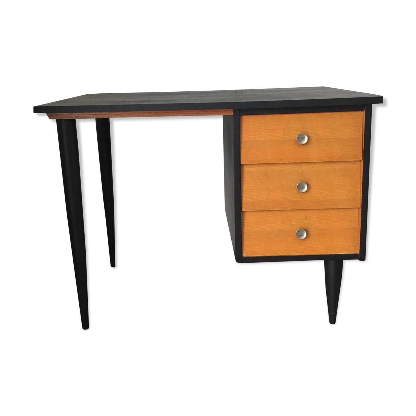 Desk vintage feet restyled compass