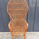 Rattan armchair