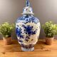 Delft potiche with lid – De Porceleyne Fles – blue decoration